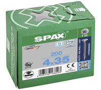 SPAX 1197000400353 Wood screw Stainless steel A2 4mm x 35mm 200 pcs