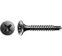 SPAX 1991170350355 GIX-D Drywall Screws, Black