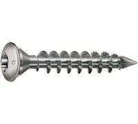 SPAX 35708000601001 Post Screw, Centring Head, T-Star Plus, Cut, Full Thread, Stainless Steel A1, 1.4016, (8.0 X 50 mm, 50 Pieces)