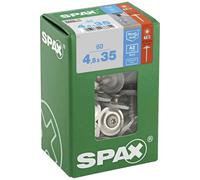 SPAX 4587000450357 T-Star Plus T20 4Cut A2 Rust-Proof Stainless Steel Screws Pack of 60 Fully Threaded Countersunk Head T-Star Plus T20 4587000450357