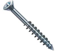 spax-Star M, MDF Screws Countersunk//T, Small, Partial Thread, Galvanized Blank A2J - 0441010350453, 0441010350503