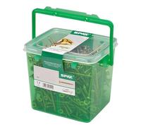 SPAX Pozi Screws YELLOX Csk Full Thread - 5.0 x 80mm Tub 200