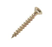 Spax Pozi Countersunk Wood Screw Zinc - Yellow 3.5MM X 25MM (Box-200)