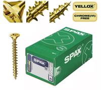Spax - Universal Screw Countersunk Head Phillips Z 4Cut Full Thread Galvanized Passivated A2L - 1081020350123, 1081020600803