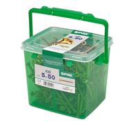 Spax S Self Countersinking Pozi Wood Screws Handy Tub 5mm 50mm Pack of 430