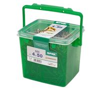 Spax S Self Countersinking Pozi Wood Screws Handy Tub 4mm 50mm Pack of 650