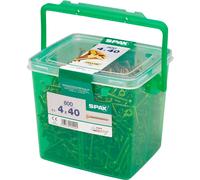 Spax S Self Countersinking Pozi Wood Screws Handy Tub 4mm 40mm Pack of 800