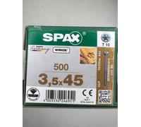 SPAX Solid Wood Floor Board Screws WIROX T Star T10 Flat Countersunk