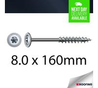 SPAX T-Star Plus Washer-Head Wirox Coated 8.0 x 160mm T40 16 SCREWS