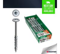 Spax T-Star Plus Washer-Head Wirox Coated 8.0 x 180mm T40 16 SCREWS