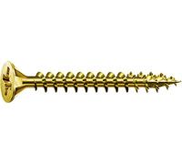 Spax Pozi Countersunk Wood Screw Zinc - Yellow 4MM X 40MM (Box-200)