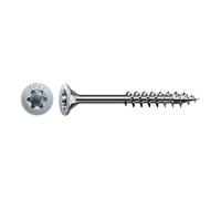 SPAX Universal Screw 3.5 x 35 mm, Pack of 360 - Wood Screws, Partially Threaded, Countersunk Head, T-Star Plus T20, 4CUT Tip, WIROX Coating - 8000000276682