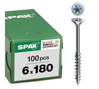 Spax - Universal Screw 3/Blank Galvanised Partially Threaded, Countersunk T-Star Plus 4Cut, A2J - 0191010350303, 191010601805