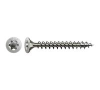 SPAX T-Star Plus 1197000600603 Universal Screws Stainless Steel A2 6.0 x 60 mm Pack of 100 Countersunk Fully Threaded 4Cut