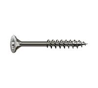 SPAX Universal screws, 4 x 50 mm, 90 pieces, partial thread, countersunk head, T-STAR plus T20, 4CUT, stainless steel A2-800000276507