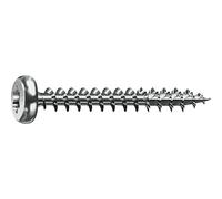 SPAX Universalschraube, 3,0 x 12 mm, 200 Pieces, T-STAR plus, half round head, full thread, 4CUT, WIROX A3J, 0201010300123