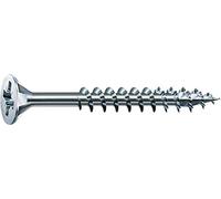 SPAX WIROX A3J, 0291010450555 All-Purpose Screw 4.5 x 55 mm Pack of 500, Phillips Z2, Countersunk Head, Fully Threaded, 4CUT,
