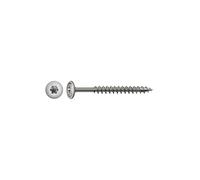 SPAX Wood Construction Plate Head Screw VG, A2 II Skint, T-STAR T30, 6 mm X 80 mm, 100 Stk/Pak