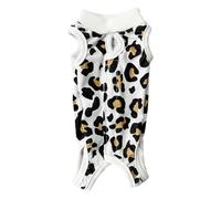 Spay Suit for Female Cat Anti Licking Breathable Pet Onesie | Breathable Collar Alternative Kitten Clothes for Feline Small Dog Spay Care Abdominal Wound Protection