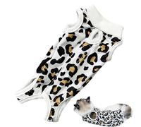 Spay Suit for Female Cat - Anti Licking Breathable Pet Suit | Collar Alternative Clothes for Cats,for Small Dog Spay Care Abdominal Wound Protection