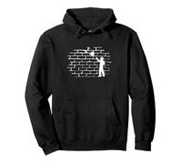 Spayer on Wall Street Art Graffiti Pullover Hoodie