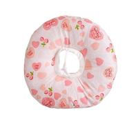 Spaying/Neutering Collar, Post-Surgery Protective Cover, Universal Soft Neck for Cats and Dogs, Comfortable, Removable(Pink,M)