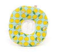Spaying/Neutering Collar, Post-Surgery Protective Cover, Universal Soft Neck for Cats and Dogs, Comfortable, Removable(Lemon,M)