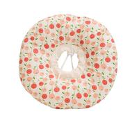 Spaying/Neutering Collar, Post-Surgery Protective Cover, Universal Soft Neck for Cats and Dogs, Comfortable, Removable(Cherry,M)