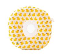 Spaying/Neutering Collar, Post-Surgery Protective Cover, Universal Soft Neck for Cats and Dogs, Comfortable, Removable(Duck,M)