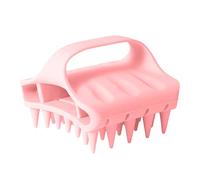 Spazzola Per Cuoio Capelluto Silicone - Massaggiatore Capelli in Silicone | Delicato Sulla Pelle | Per Massaggio Capelli Bagnati E Asciutti Manuale Per Doccia E Da Viaggio | Spazzola Massaggiagriglia