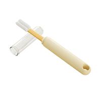 Spazzolino Cani Piccola Taglia - Doppia Testa Silicone, Setole Morbide Igiene | Impugnatura Antiscivolo Ergonomica Controllo Pulizia Dentale Delicata Tecnologia Resistente Calore per Gatti Cuccioli