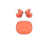 SPC Boost Clip - Wireless Headphones with Open-Ear Clip | ENC for Clear Calls | 26h Battery Life | Bluetooth and Google Fast Pair | IPX5 | Touch Control and Voice Assistant - Orange
