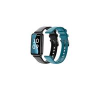 SPC Duo Fit Smart Band with 1.47" AMOLED Display | Bluetooth Calls and Notifications | Over 100 Sports | 2 Straps (Black and Turquoise) | Up to 8 Days Battery Life | IP68 | Smart You App