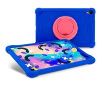 SPC Gravity 11 Inch Kids Case - Children's Silicone Protective Case for SPC Gravity 11 Inch with Rotating Ring for Stand, Reinforced Corners, Extremely Durable and Very Easy to Clean - Blue and Pink