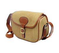 SPC Heritage Canvas Cartridge bag 100 capacity felt lined with brass fittings
