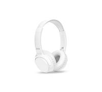 SPC Heron 2 Studio Wireless Bluetooth Headphones | ECO | 50 Hour Battery | Simultaneous Dual Connection | Built-in Microphone | Adjustable and Foldable White Recycled Plastic