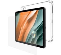 SPC SPC Gravity 5 et Gravity 5 Pro (11") Clear Silicone Case + Tempered Glass with Reinforced Corners - Extra Strong and Lightweight