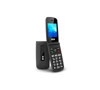 SPC Titan 2 - Flip mobile phone for seniors with 4G, large buttons, a loud 105dB ringer, and 2.4” screen | Easy to use and configure remotely | 3 quick dials | Battery life up to 7 days - Black