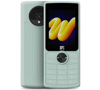 SPC WILD COOL - Basic phone for a digital break/first phone, Mint | No apps or social media, 4G, FM radio, camera, Bluetooth connectivity, 2.4-inch display and headphone socket
