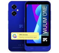 SPC WUUM ONE - Kids' smartphone, Android, GPS, parental control, Blue