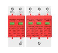 SPD 2P 3P DC 500V 800V 1000V 20KA~40KA 30KA~60KA House Lightning Surge Protector Protective Low-voltage Arrester Device PV Solar(2P,DC500V 30-60KA)