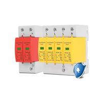 SPD 2P 4P Surge Protector Low Voltage AC Distribution Household Lightning Protection Device Arrester 20KA 40KA 60KA NWPNLXEA(4p,20-40kA)