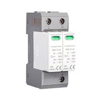 SPD AC Type 20KA 40kA Surge Protective Device 2P 4P 275V Voltage Protector Solar PV Photovoltaic Lightning Arrester EKU5-T2(1PN 275V,20KA-40KA)