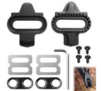 SPD Cleats, Cleats, 11-Piece Cycling Cleats Set Compatible with Multiple SPD Pedals, Durable Stainless Steel Cleats with Anti-Slip Design, Ideal for Mountain Biking and Indoor Training Sessions