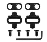 SPD Cleats Compatible with Shimano SM-SH51 & SM-SH56 Pedals | MTB & Indoor Cycling Cleat Set | Anti-Slip Stainless Steel | Includes Screws, Spacers & Hex Key