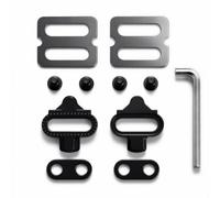SPD Cleats Compatible with Shimano SM-SH51 / SM-SH56, Premium Cr-Mo Steel Bike Pedal Cleats Set with Bolts & Hex Wrench, Clipless Cycling Cleats for MTB, Indoor Spin Bike & Touring Shoes