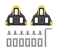 SPD Cleats for Cycling Shoes - Compatible with Shimano SPD-SL & SPD SH51 Cleat Systems, Indoor & Outdoor Bike Pedal Cleat Set for Road and MTB Cycling, Easy Clip-in Design