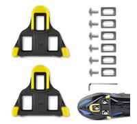 SPD Cleats, SPD SL Cleats, SPD SL Pedals, Universal Bicycle Accessory Set for Shimano SPD Cleat, Bicycle Cleats Set for Road Bikes and Indoor Bikes (Pack of 2)