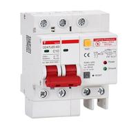 SPD Residual Current Circuit Breaker With Overload RCD RCBO RCCB With Lightning Protection MCB Leakage Surge Protector(2P-PE-220V 20KA,25A)