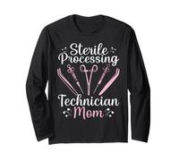 SPD Tech Sterile Processing Technician Mom Long Sleeve T-Shirt